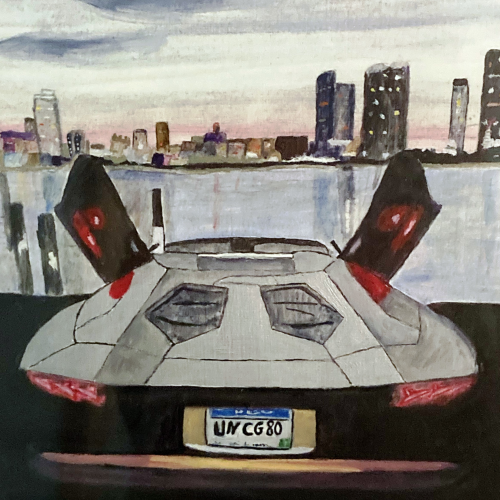 Lamborghini 
Malblock 30x40cm